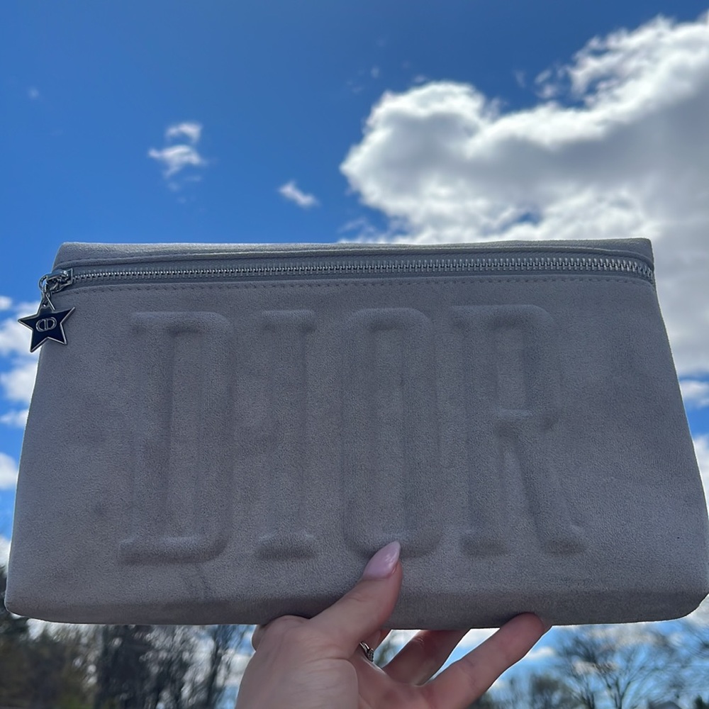 DIOR Suede Clutch